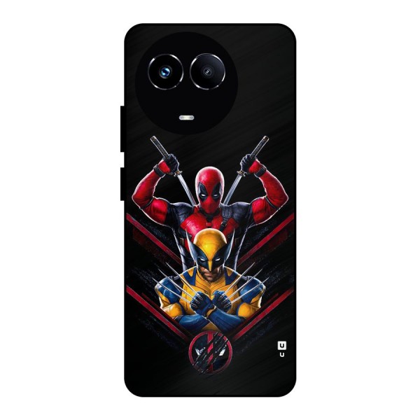 Logan And Wade Metal Back Case for Realme 11X