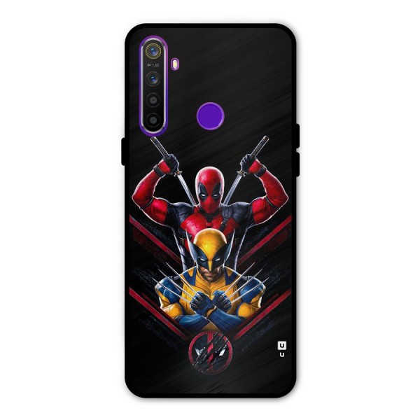 Logan And Wade Metal Back Case for Realme 5