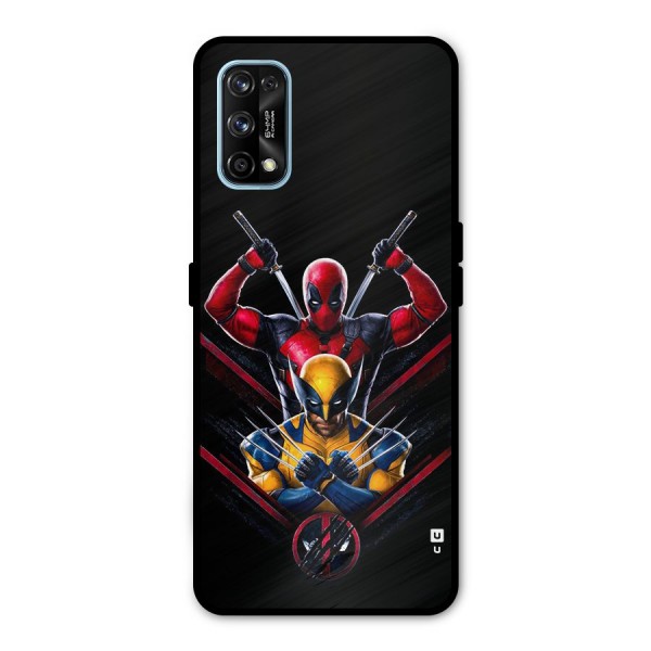 Logan And Wade Metal Back Case for Realme 7 Pro