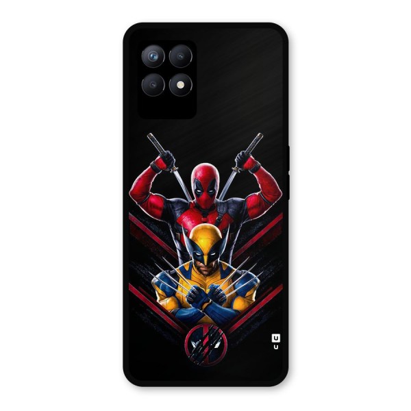 Logan And Wade Metal Back Case for Realme 8i