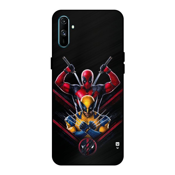 Logan And Wade Metal Back Case for Realme C3