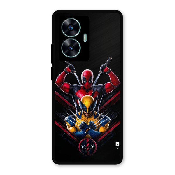 Logan And Wade Metal Back Case for Realme C55