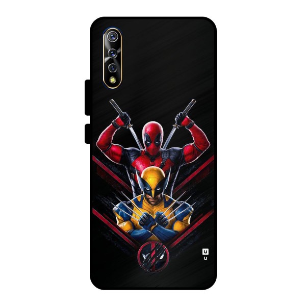 Logan And Wade Metal Back Case for Vivo S1