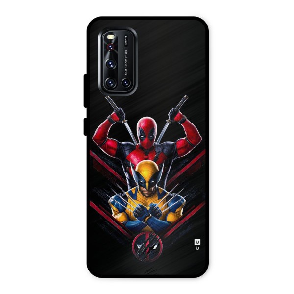 Logan And Wade Metal Back Case for Vivo V19