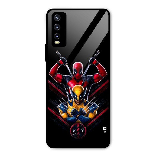 Logan And Wade Metal Back Case for Vivo Y20 2021