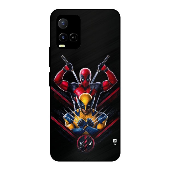 Logan And Wade Metal Back Case for Vivo Y21T