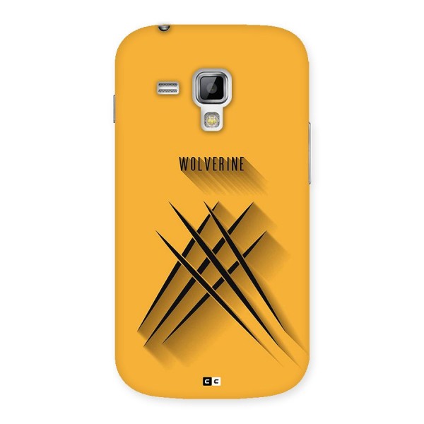 Logan Claw Back Case for Galaxy S Duos