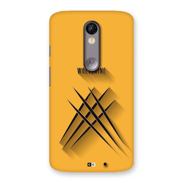 Logan Claw Back Case for Moto X Force