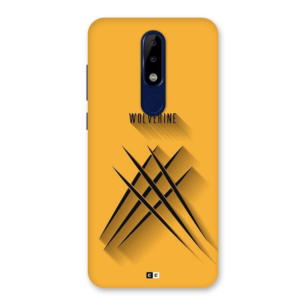 Logan Claw Back Case for Nokia 5.1 Plus