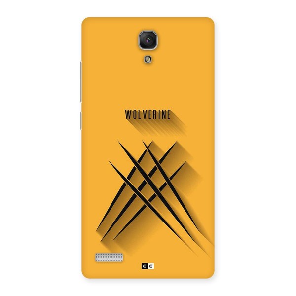 Logan Claw Back Case for Redmi Note Prime