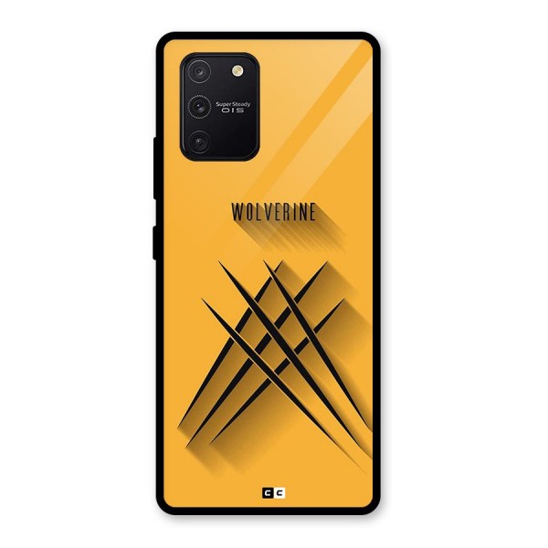 Logan Claw Glass Back Case for Galaxy S10 Lite