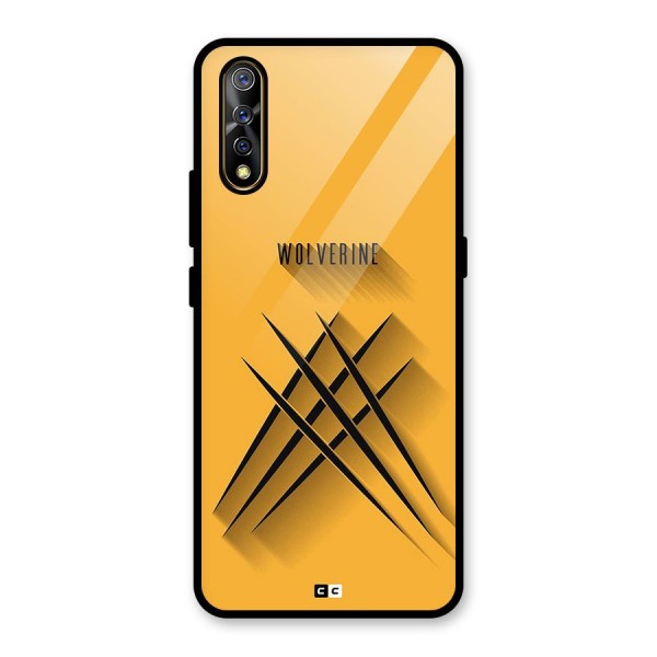 Logan Claw Glass Back Case for Vivo Z1x