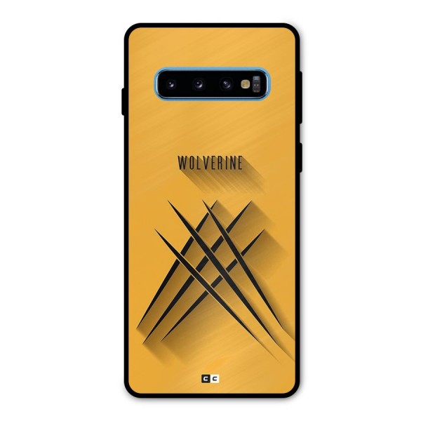 Logan Claw Metal Back Case for Galaxy S10