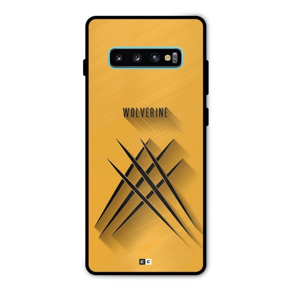 Logan Claw Metal Back Case for Galaxy S10 Plus