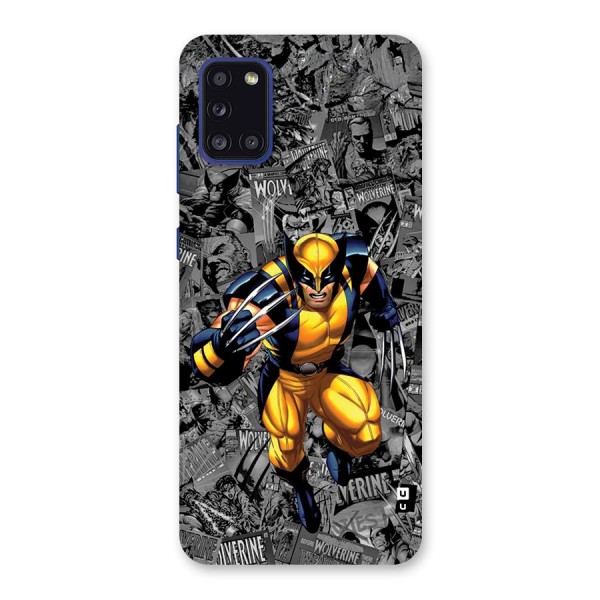 Logan Stance Back Case for Galaxy A31