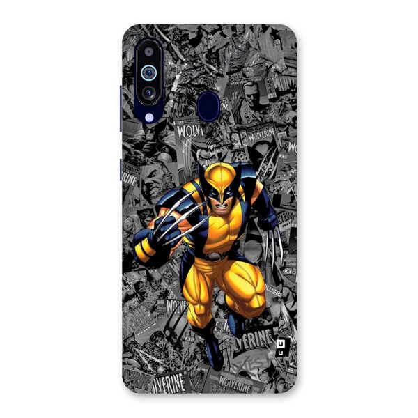 Logan Stance Back Case for Galaxy A60