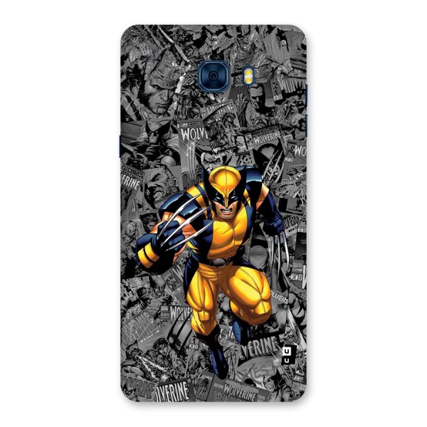 Logan Stance Back Case for Galaxy C7 Pro