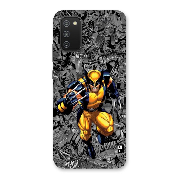 Logan Stance Back Case for Galaxy F02s