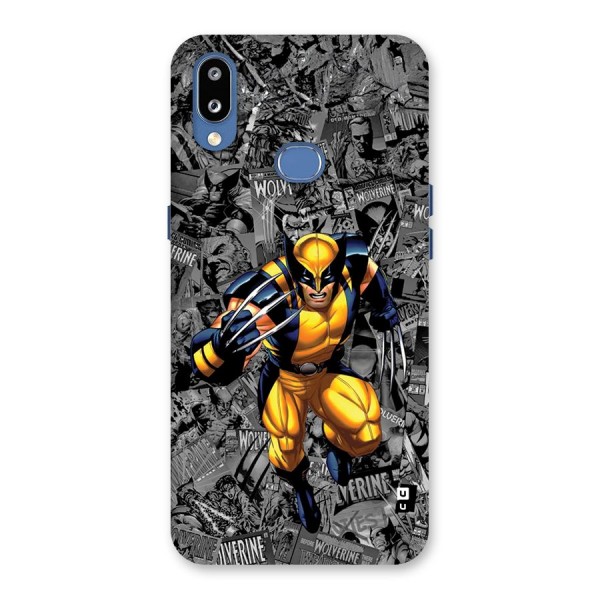 Logan Stance Back Case for Galaxy M01s