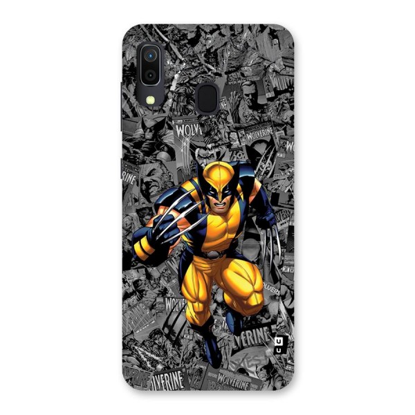 Logan Stance Back Case for Galaxy M10s