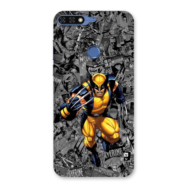 Logan Stance Back Case for Honor 7C