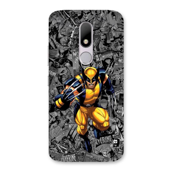 Logan Stance Back Case for Moto M