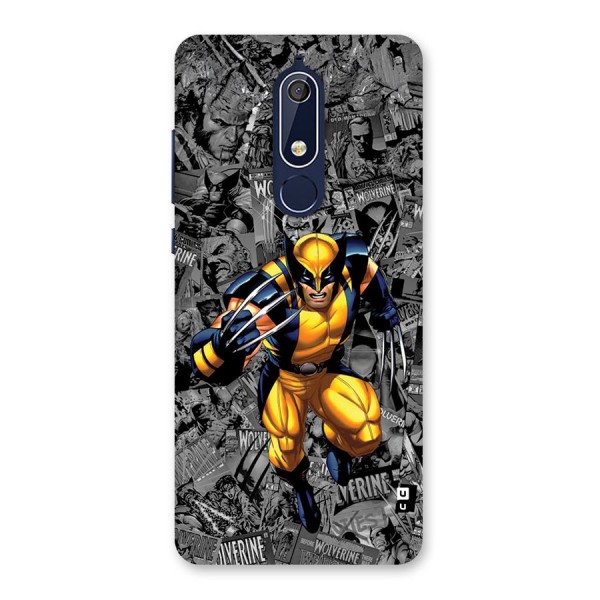 Logan Stance Back Case for Nokia 5.1