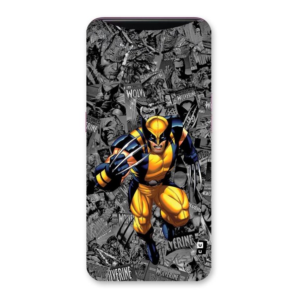 Logan Stance Back Case for Oppo Find X