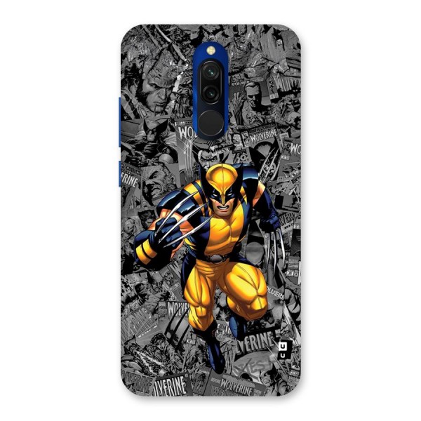 Logan Stance Back Case for Redmi 8