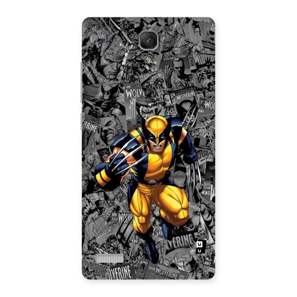 Logan Stance Back Case for Redmi Note