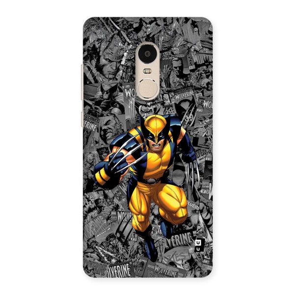 Logan Stance Back Case for Redmi Note 4