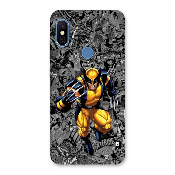 Logan Stance Back Case for Redmi Note 6 Pro