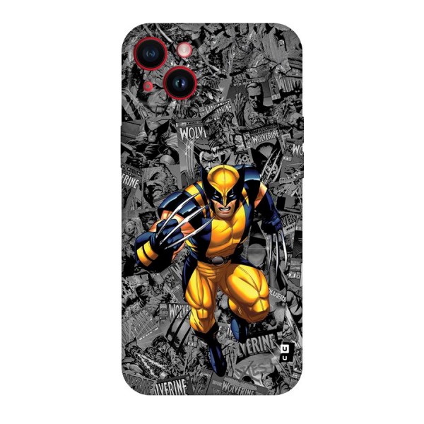 Logan Stance Back Case for iPhone 14 Plus