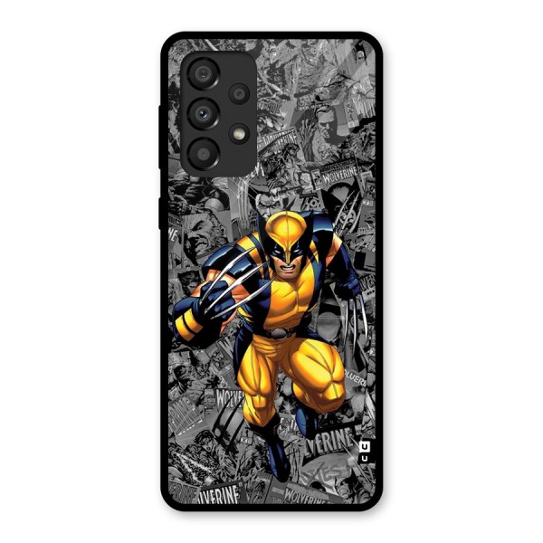 Logan Stance Glass Back Case for Galaxy A33 5G