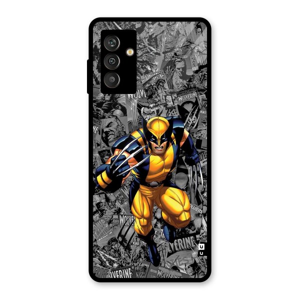 Logan Stance Glass Back Case for Galaxy M13