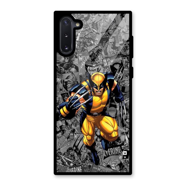 Logan Stance Glass Back Case for Galaxy Note 10