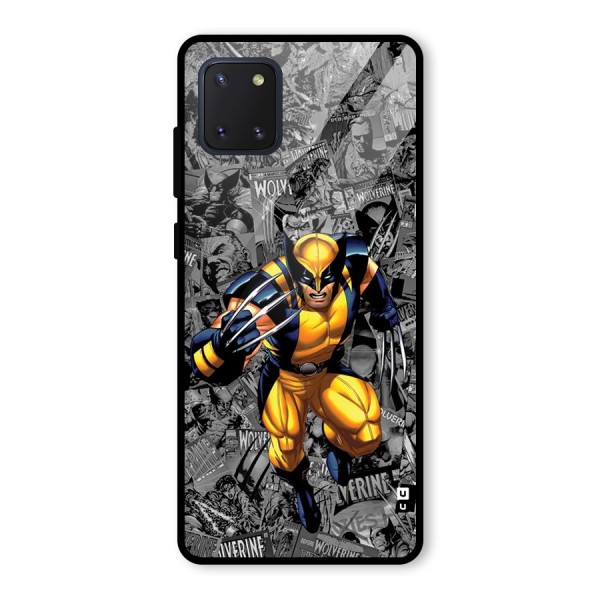 Logan Stance Glass Back Case for Galaxy Note 10 Lite