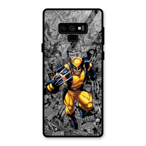 Logan Stance Glass Back Case for Galaxy Note 9