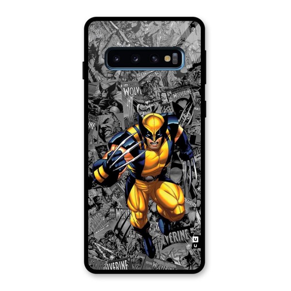 Logan Stance Glass Back Case for Galaxy S10