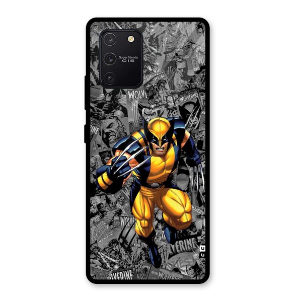 Logan Stance Glass Back Case for Galaxy S10 Lite