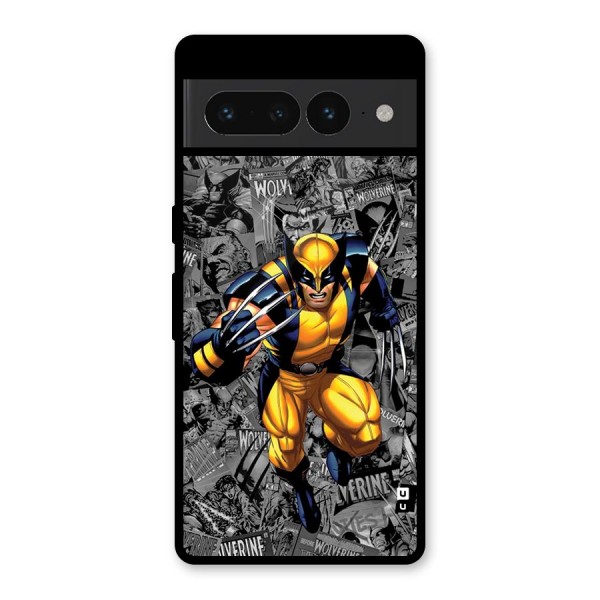 Logan Stance Glass Back Case for Google Pixel 7 Pro