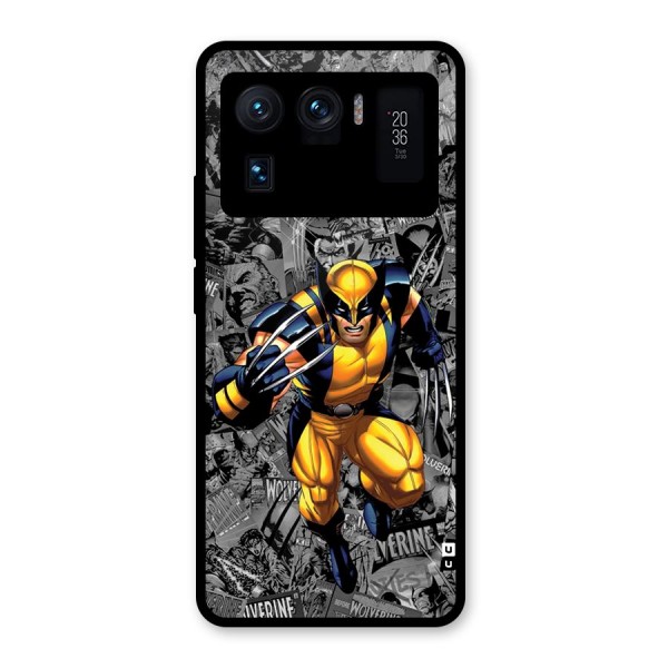 Logan Stance Glass Back Case for Mi 11 Ultra