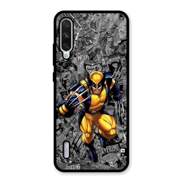 Logan Stance Glass Back Case for Mi A3