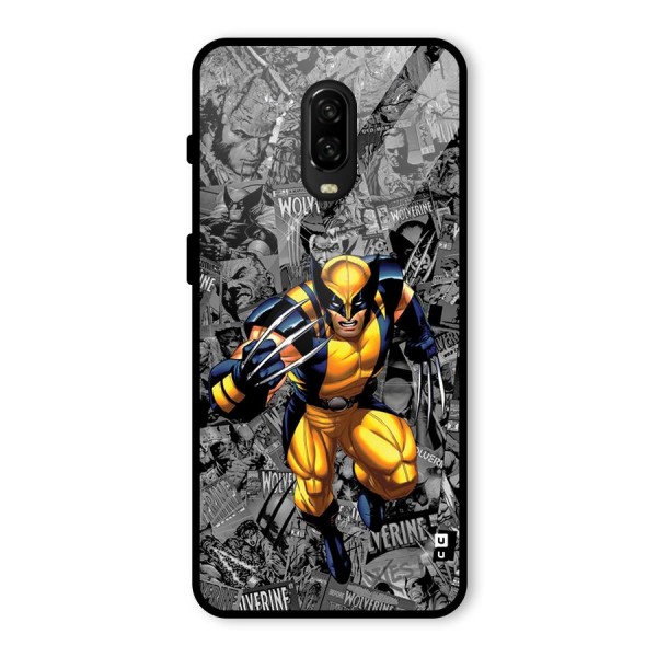 Logan Stance Glass Back Case for OnePlus 6T