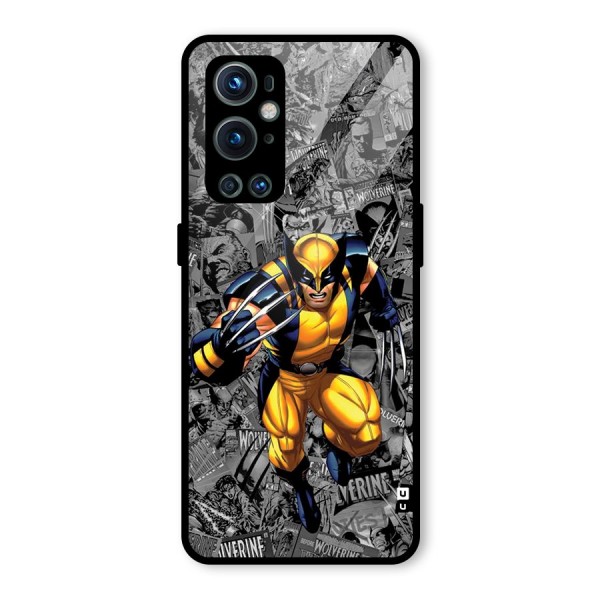 Logan Stance Glass Back Case for OnePlus 9 Pro