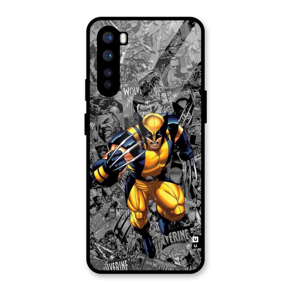 Logan Stance Glass Back Case for OnePlus Nord