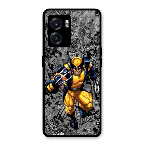 Logan Stance Glass Back Case for Oppo K10 (5G)