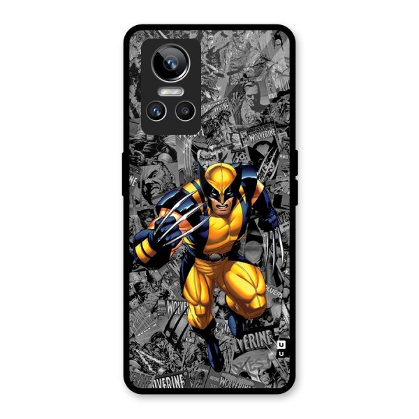 Logan Stance Glass Back Case for Realme GT Neo 3