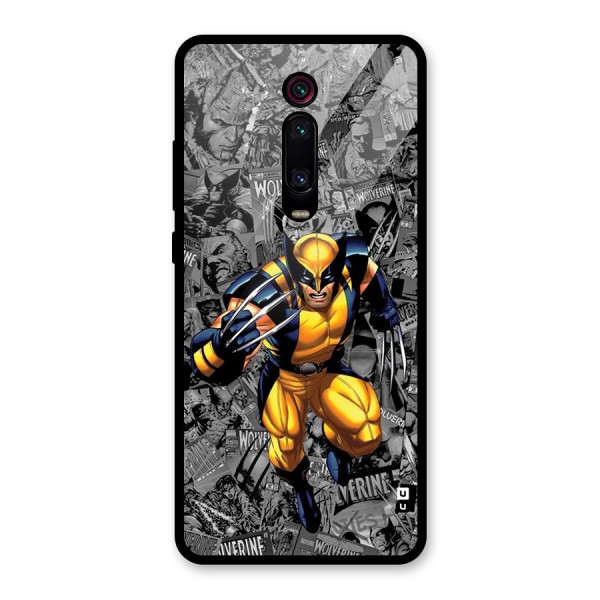 Logan Stance Glass Back Case for Redmi K20 Pro