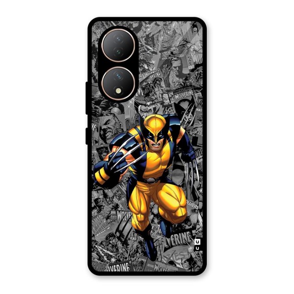 Logan Stance Glass Back Case for Vivo T2